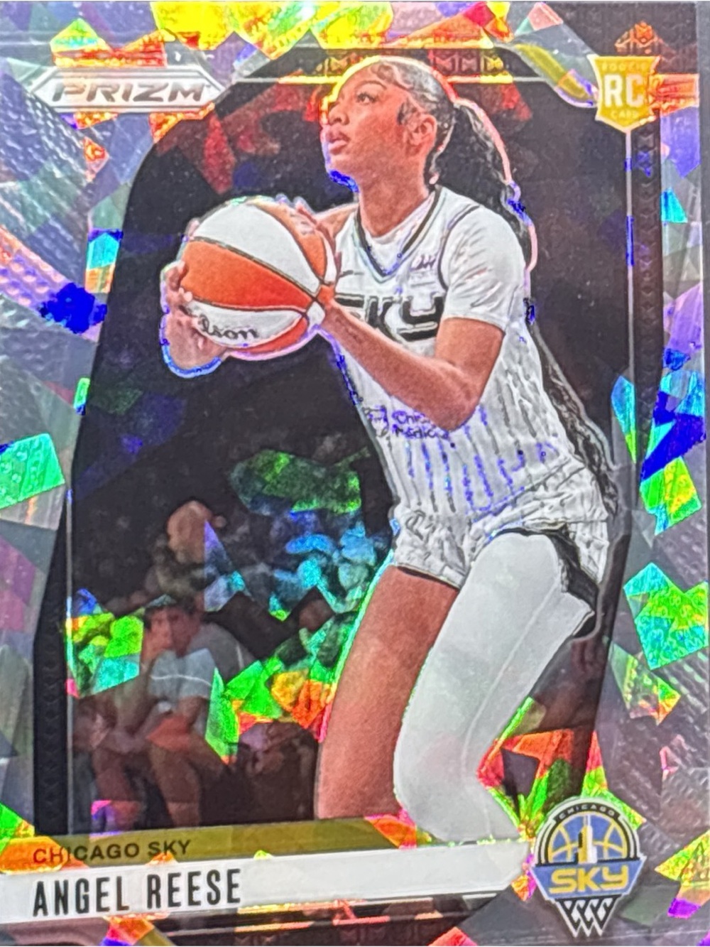Panini Angel Reese Rookie Basketball Trading Card — Ice Prizm